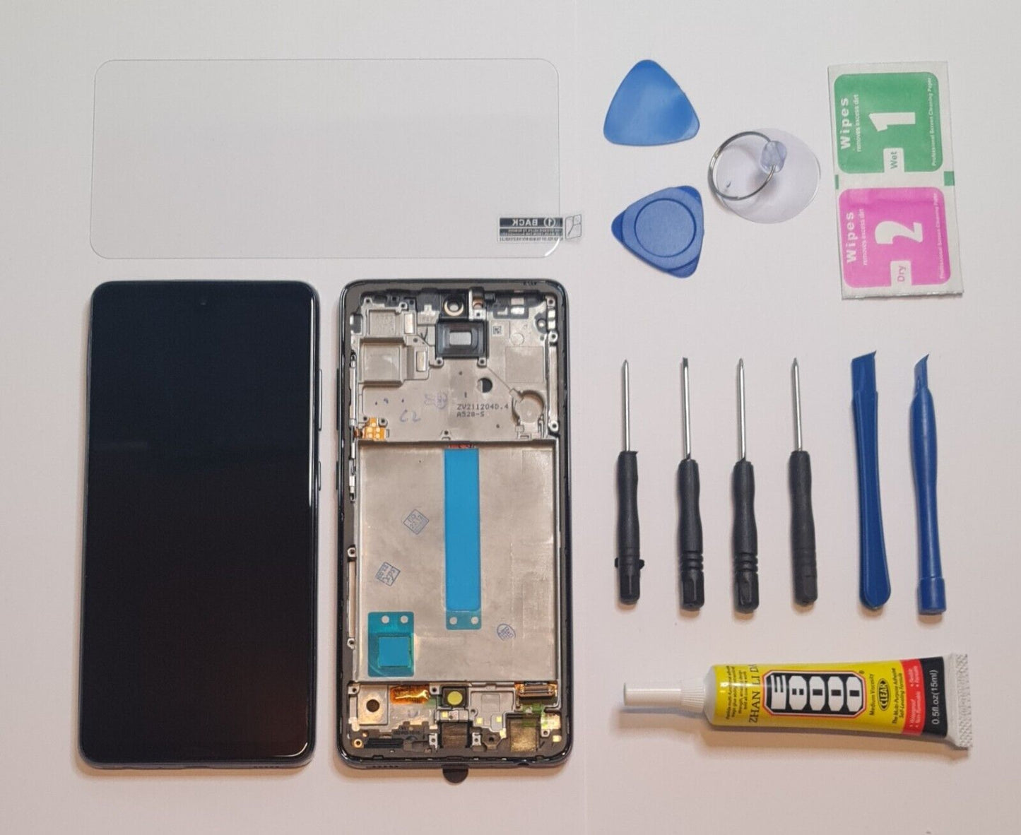 Display Samsung Galaxy A52 4G A525 (OLED) Bildschirm LCD Touch mit Fingerprint