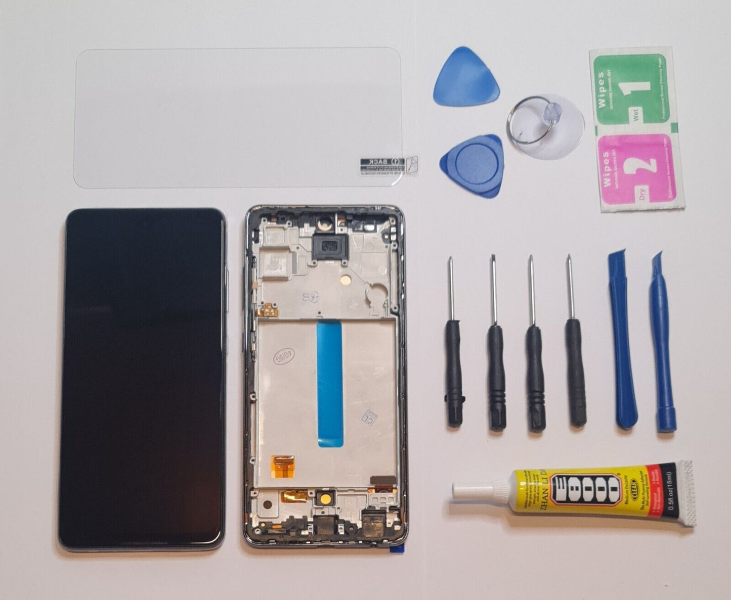 Display Samsung Galaxy A52 & A52s 5G (OLED) Bildschirm LCD Touch mit Fingerprint