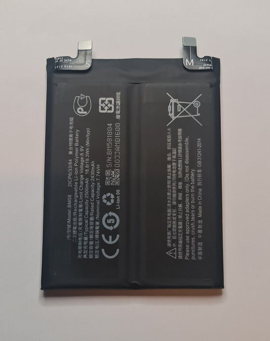 Akku für Xiaomi Mi 11T Pro Batterie NEU BM58 2500mAh Battery 48h_Blitzversand