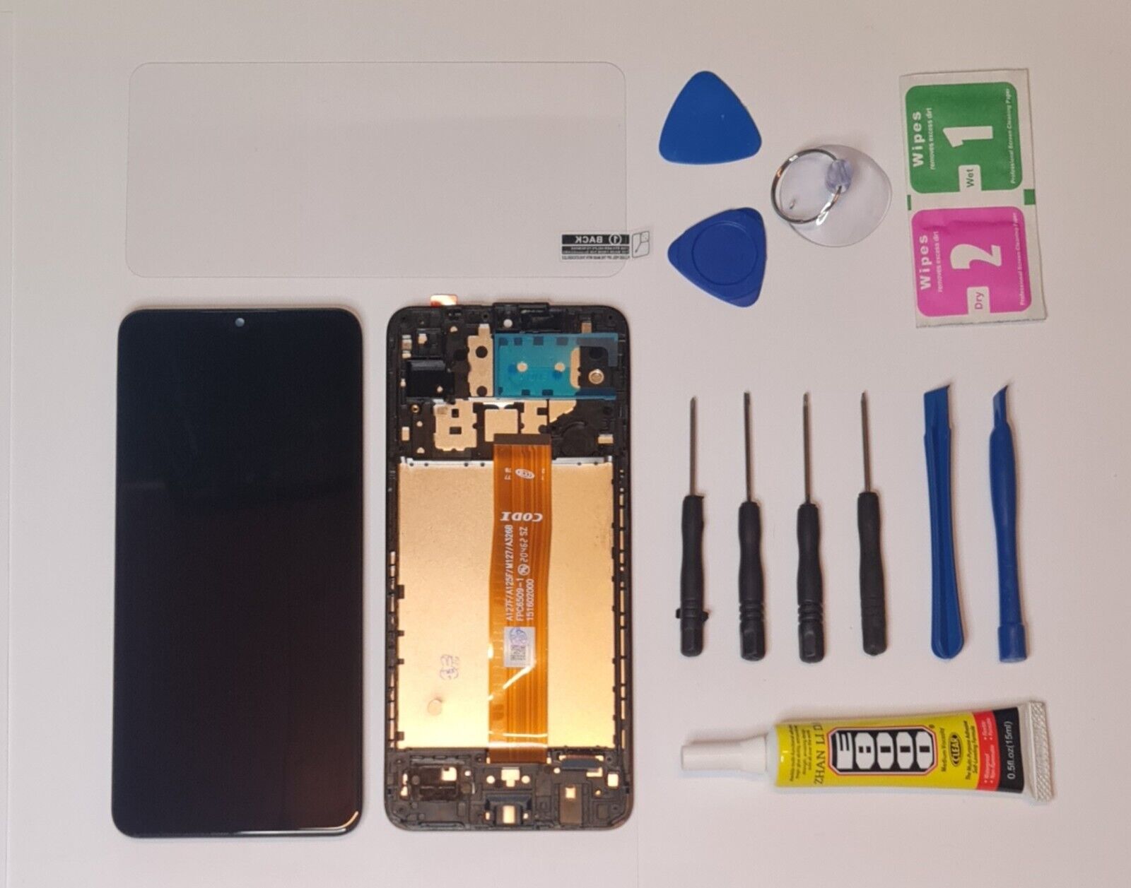 Display Samsung Galaxy M12 M127 M127F Touchscreen LCD Bildschirm Blitzversand