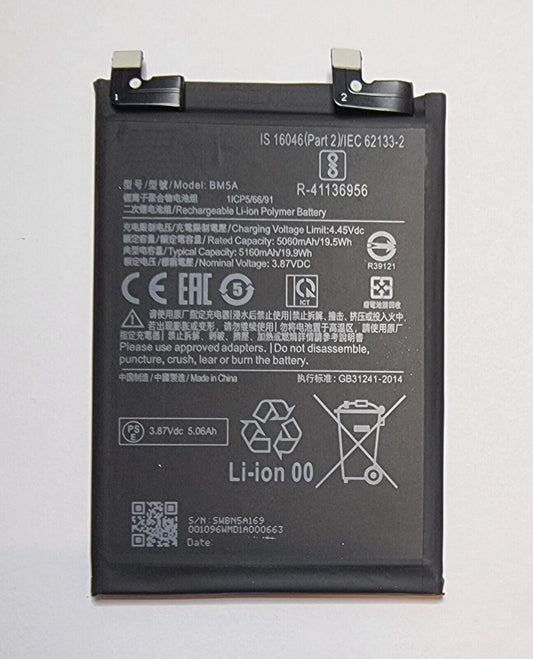 Akku für Xiaomi Redmi Note 11 Pro BM5A Batterie 5160mAh Battery Pack Accu