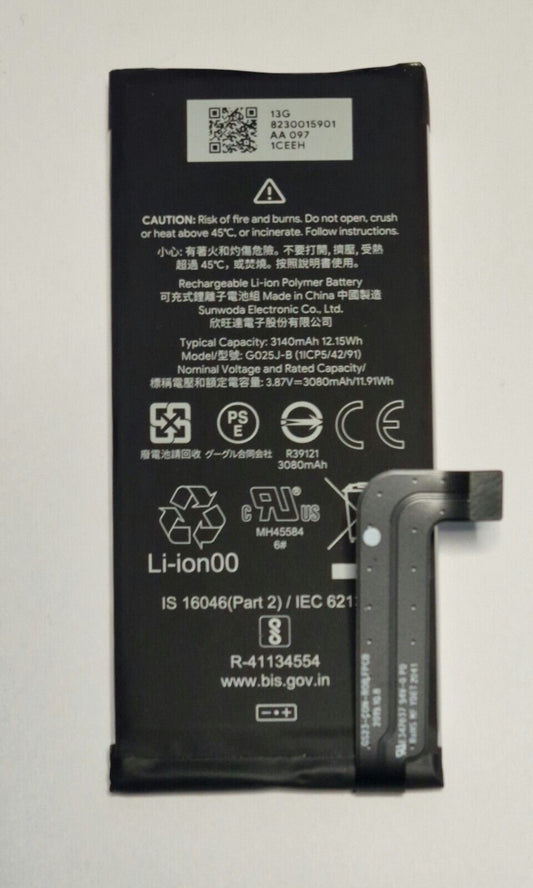 Akku für Google Pixel 4A G025J-B 3140mAh Accu Battery Pack 48h_Blitzversand