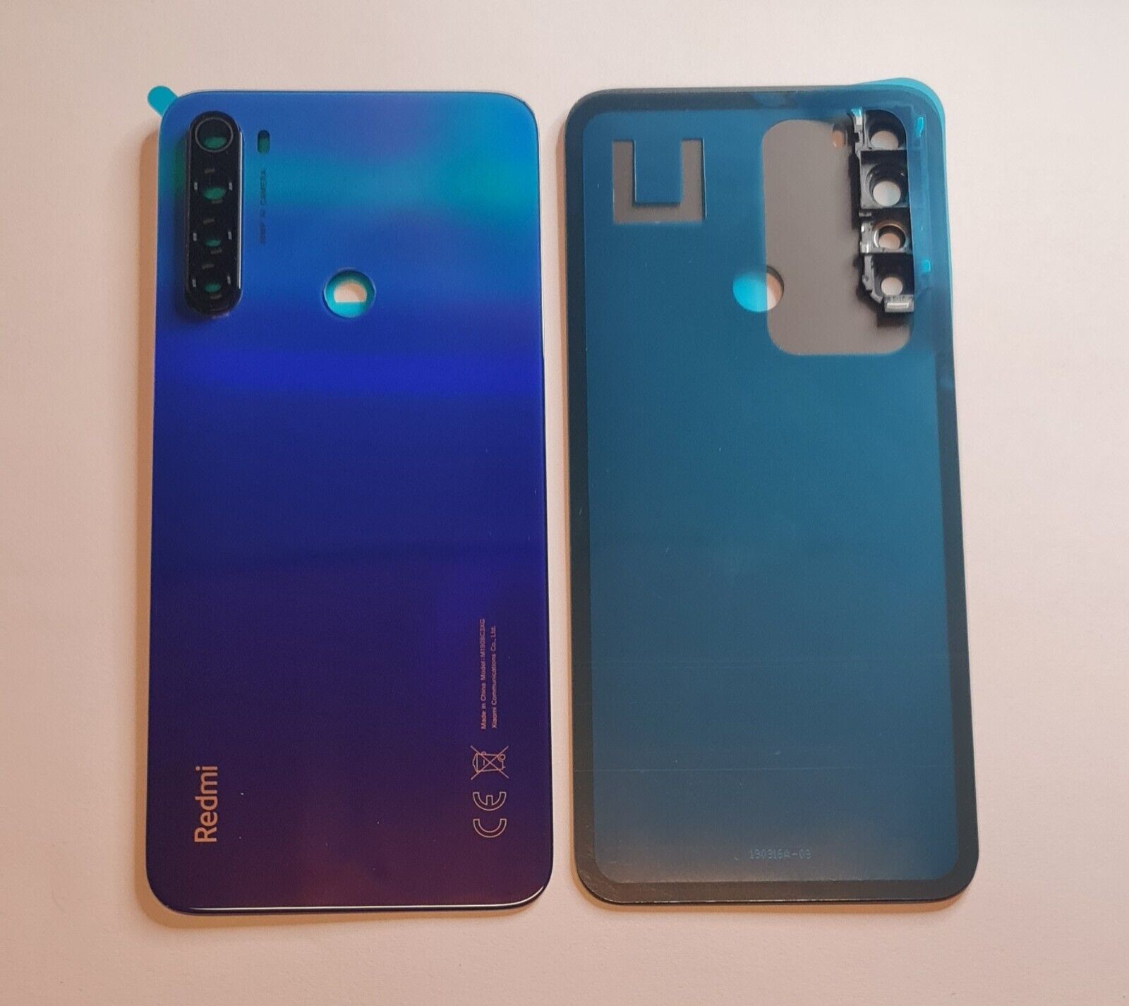 Xiaomi Redmi Note 8 / 8T Backcover mit Linse Akkudeckel Abdeckung Blitzversand