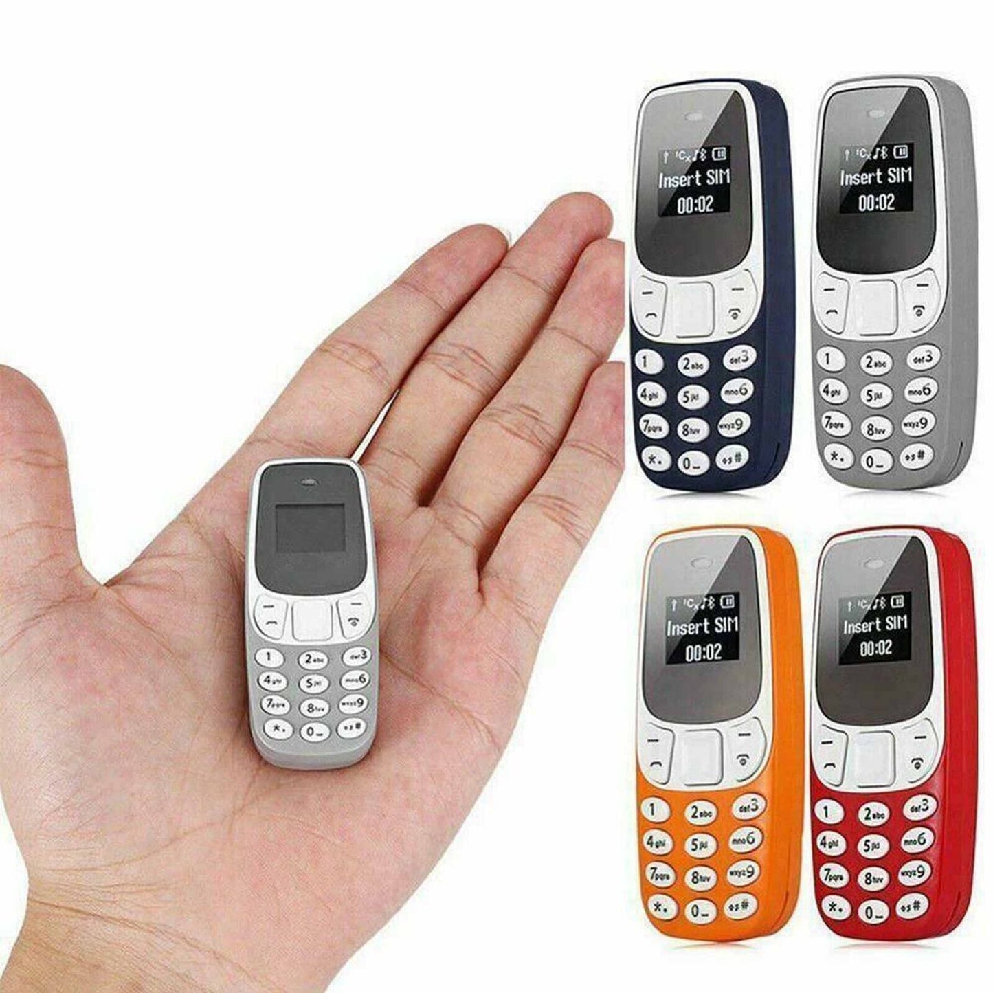 Mini Handy BM10 Kleinstes Telefon der Welt voll Funktionsfähig Dual Sim Unlocked