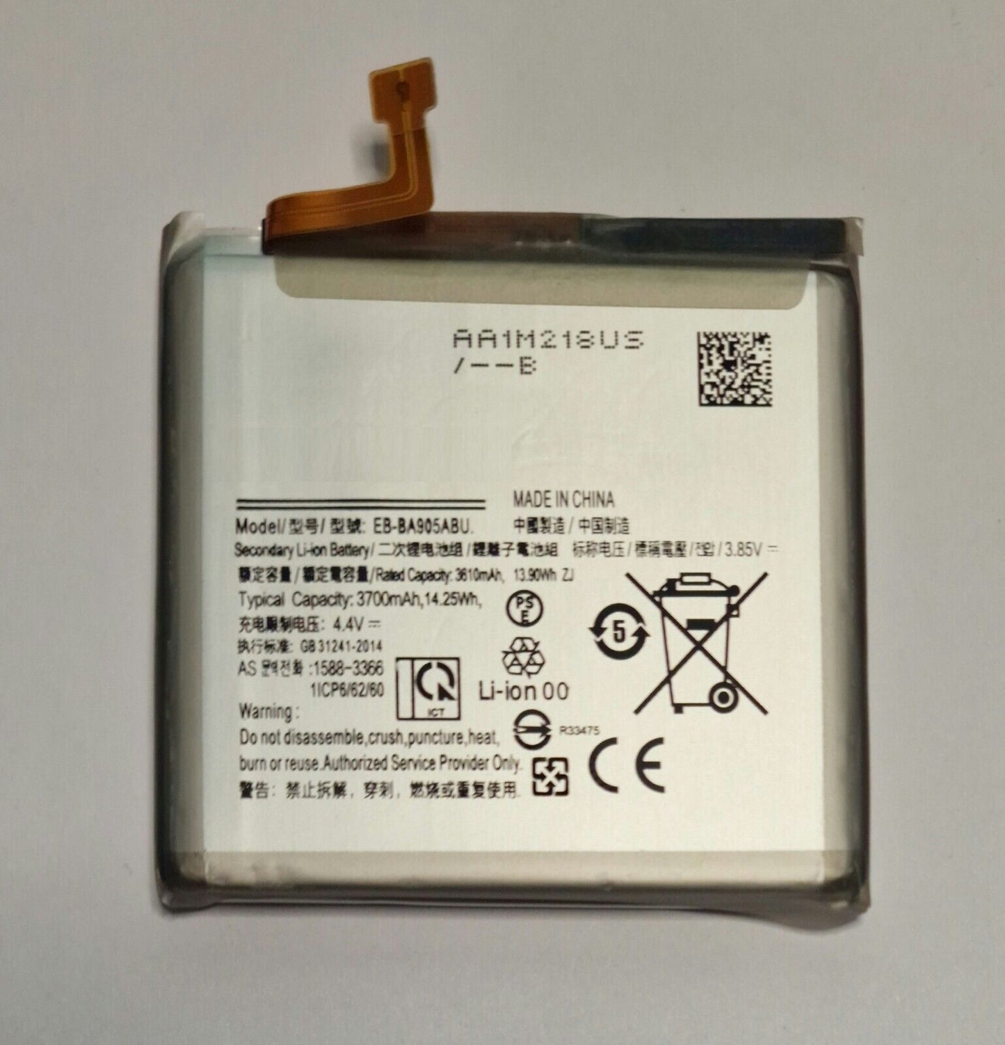 Akku für Samsung Galaxy A80 A805F A90 A908B EB-BA905ABU Battery 48h_Blitzversand