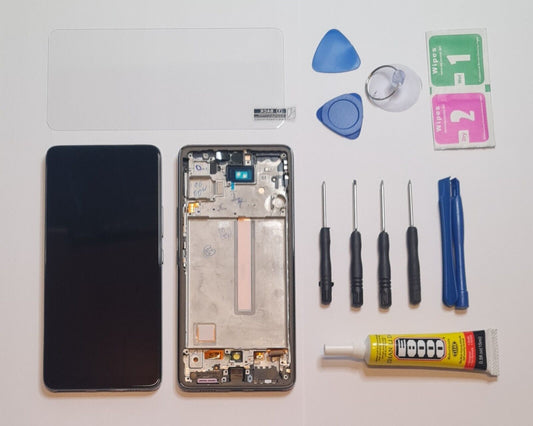 Display Samsung Galaxy A53 5G A536 (OLED) Bildschirm LCD Touch mit Fingerprint